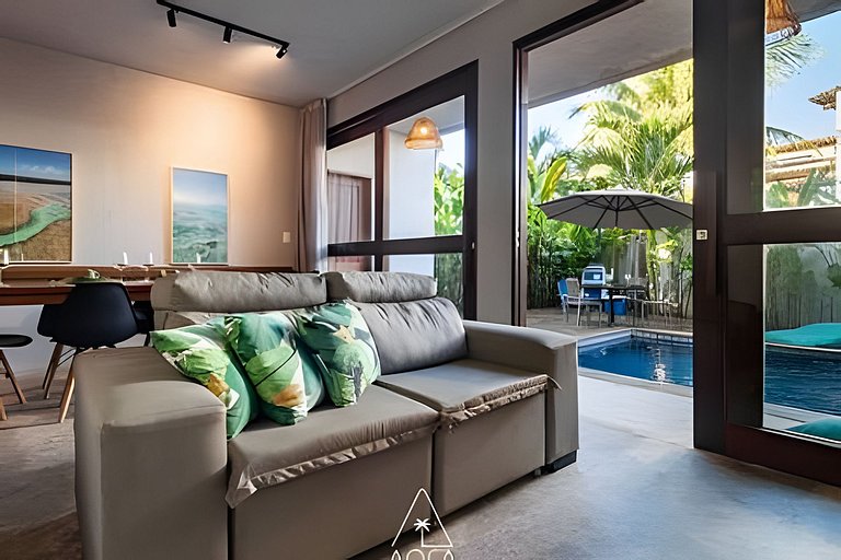 Complete House by the Sea in Praia do Patacho