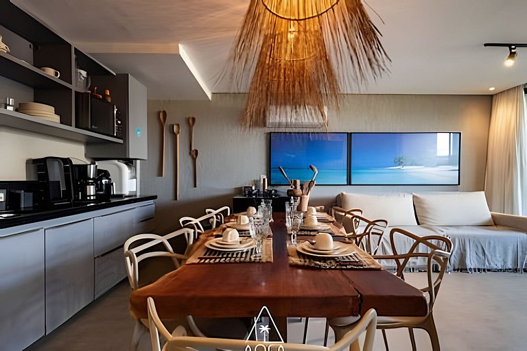 Casa Cajá - 4 Suites at Patacho Beach, Milagres