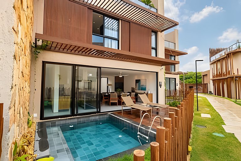 Casa com Piscina Privativa no Naay Tatuamunha