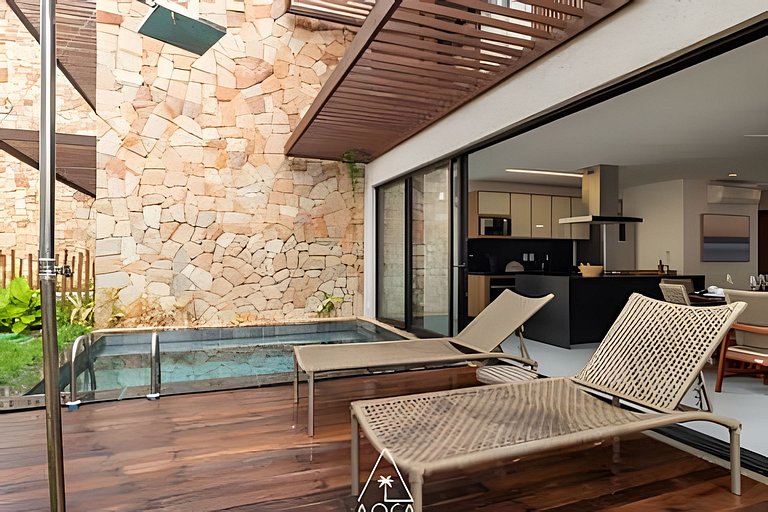 House with Private Pool in Naay Tatuamunha