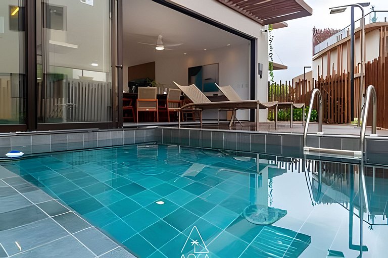 House with Private Pool in Naay Tatuamunha