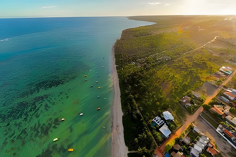 Duplex a 50m do Mar na Praia do Patacho, Milagres