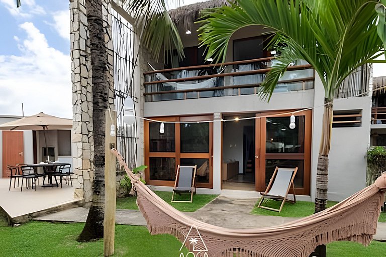 Duplex a 50m do Mar na Praia do Patacho, Milagres