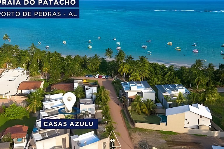 Duplex a 50m do Mar na Praia do Patacho, Milagres