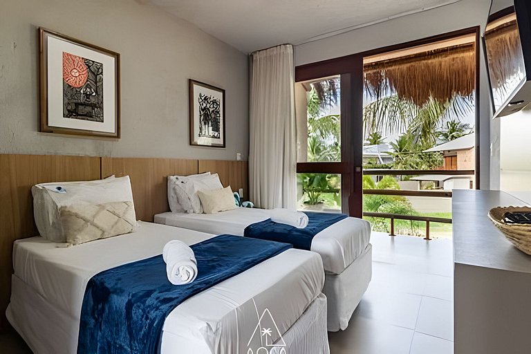Duplex 50m from the Sea at Patacho Beach, Milagres