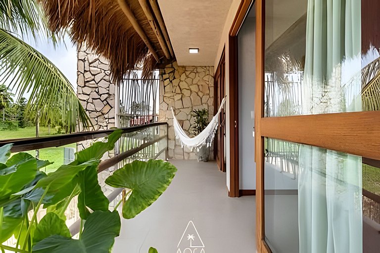 Duplex a 50m do Mar na Praia do Patacho, Milagres
