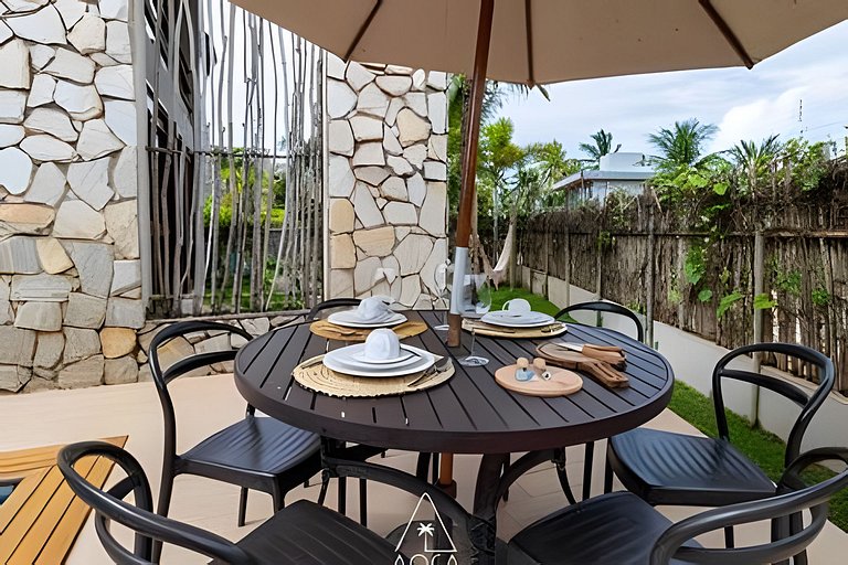 Duplex a 50m do Mar na Praia do Patacho, Milagres