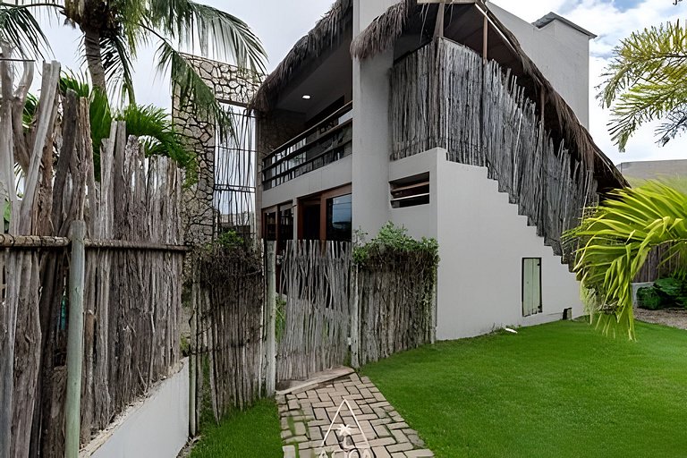 Duplex 50m from the Sea at Patacho Beach, Milagres