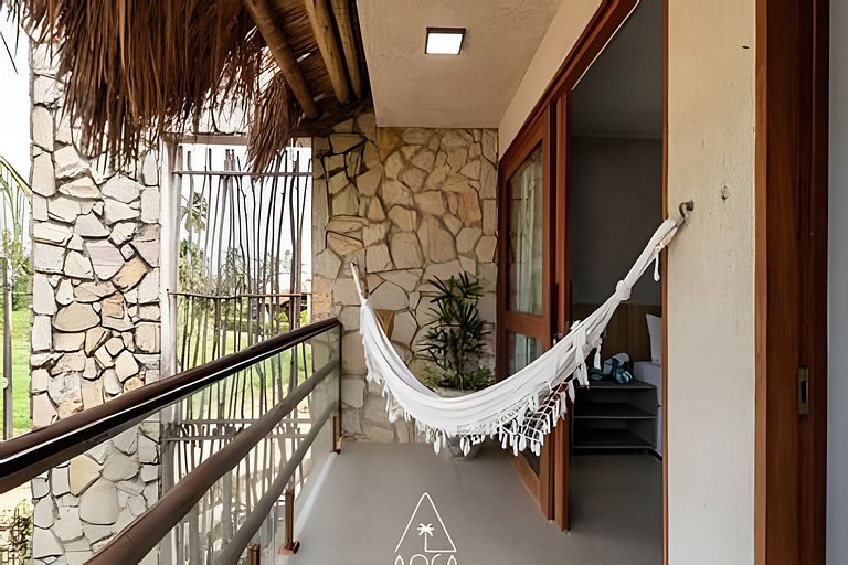 Duplex a 50m do Mar na Praia do Patacho, Milagres