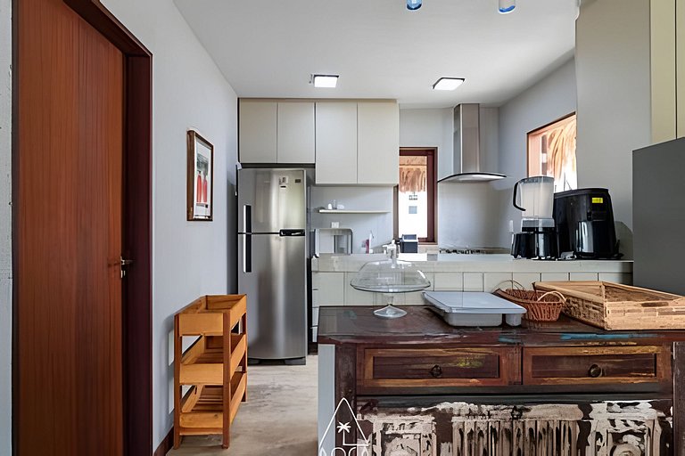Duplex 50m from the Sea at Patacho Beach, Milagres