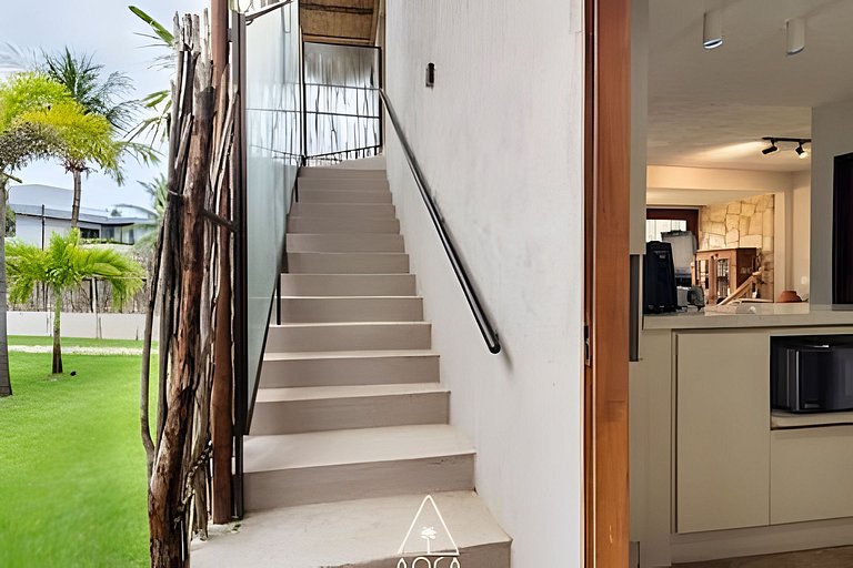 Duplex 50m from the Sea at Patacho Beach, Milagres