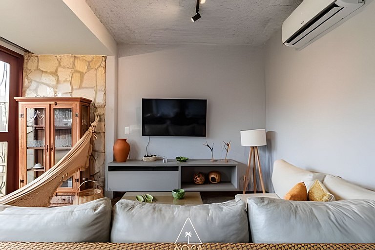 Duplex 50m from the Sea at Patacho Beach, Milagres