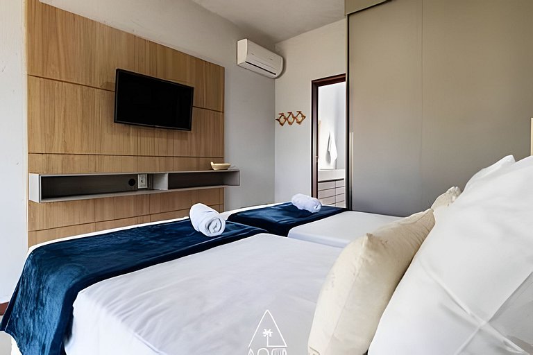 Duplex a 50m do Mar na Praia do Patacho, Milagres