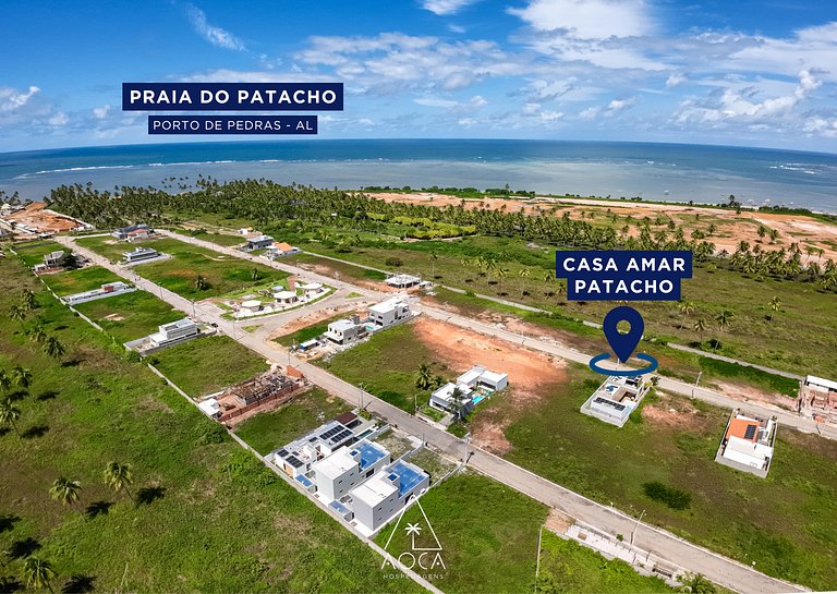 Casa Amar Patacho, 4 Suítes em Condomínio de Luxo