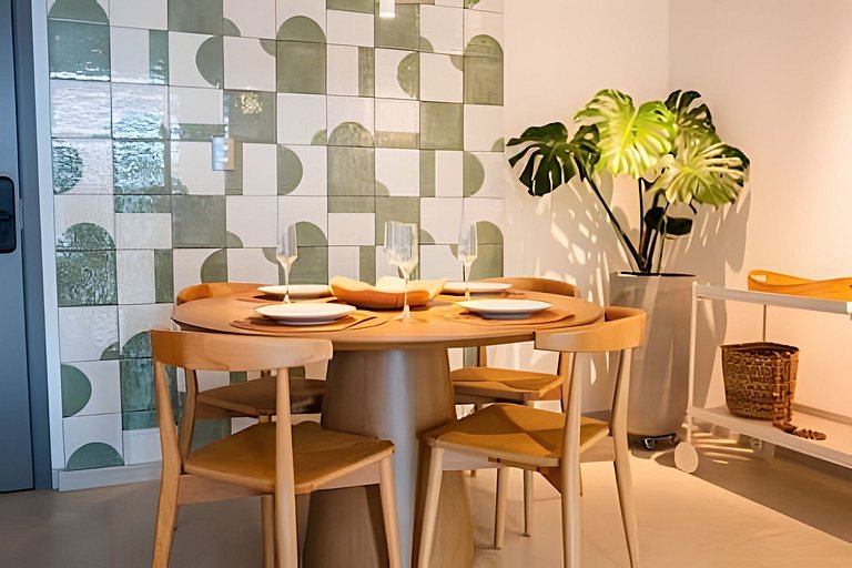 Sea-view apartment 200m from Jatiúca Beach, Maceió