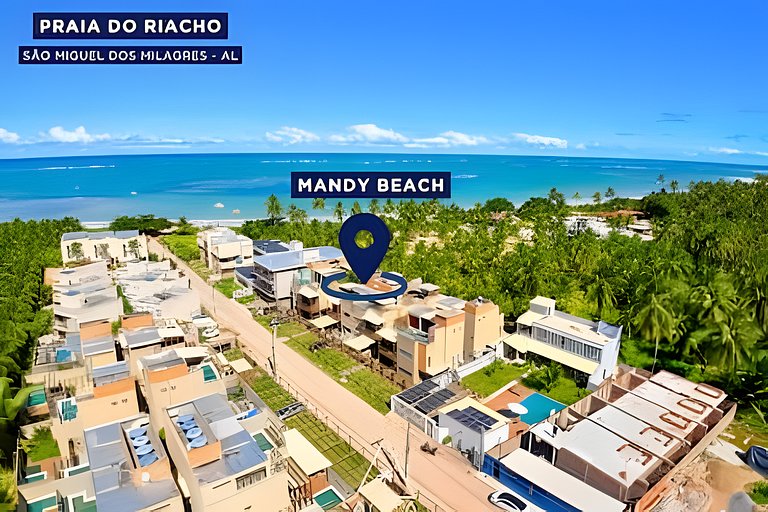 Casa Mandi 11 | Piscina privativa a 100m da Praia