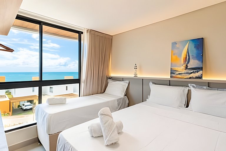 Casa Brisa | 3 Suítes com Vista Panorâmica do Mar
