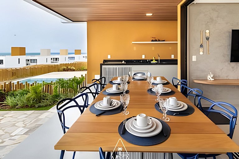 Casa Brisa | 3 Suítes com Vista Panorâmica do Mar