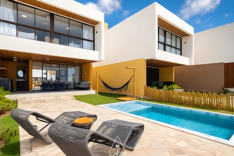 Casa Brisa | 3 Suítes com Vista Panorâmica do Mar