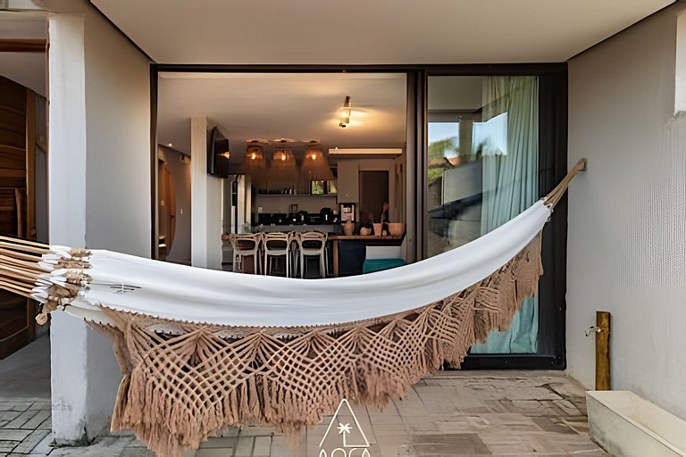 Casa Cajú, Triplex with 4 Suites at Patacho Beach