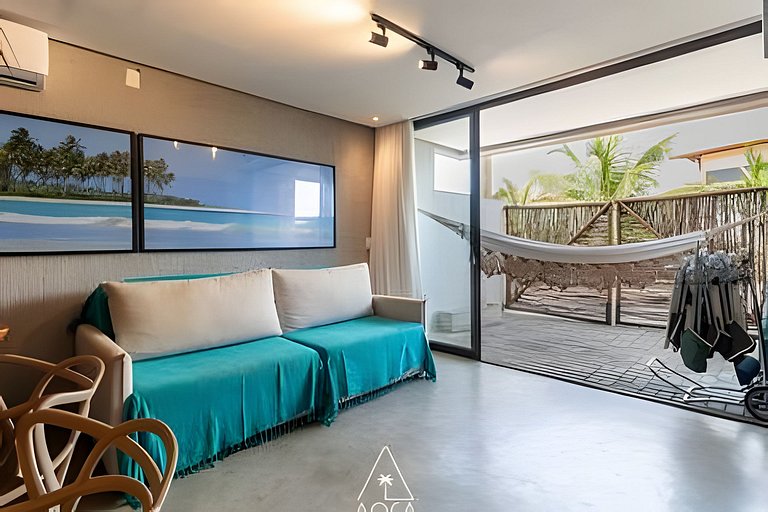 Casa Cajú, Triplex with 4 Suites at Patacho Beach
