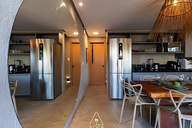 Casa Cajú, Triplex with 4 Suites at Patacho Beach