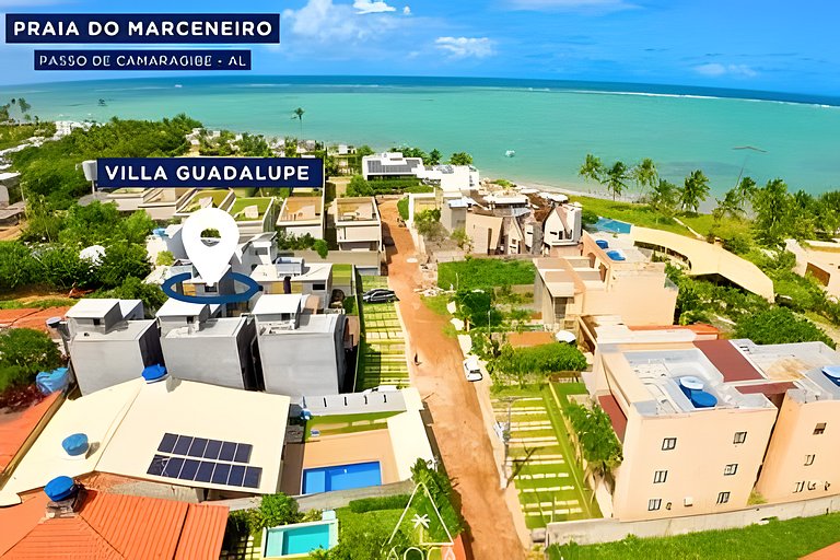 Cobertura a 60m da Praia na Rota dos Milagres