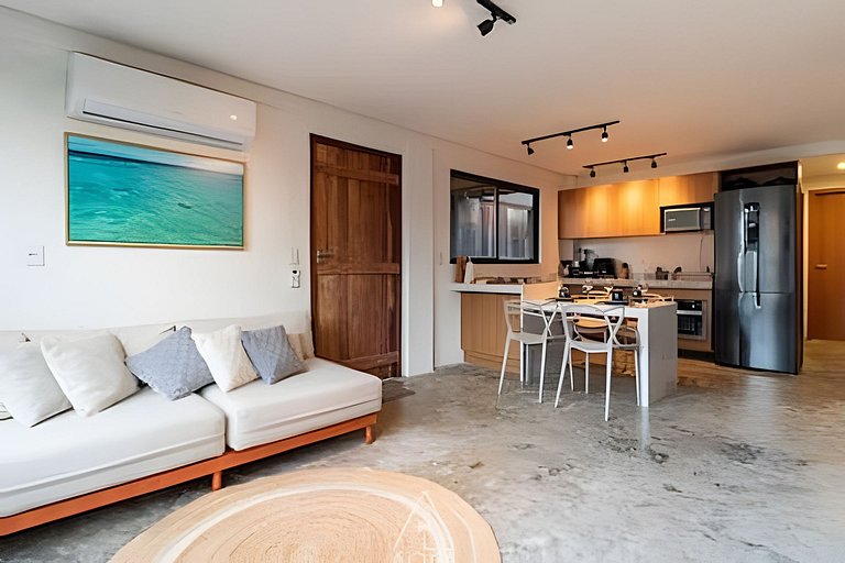 Penthouse 60m from the beach on the Rota dos Milagres