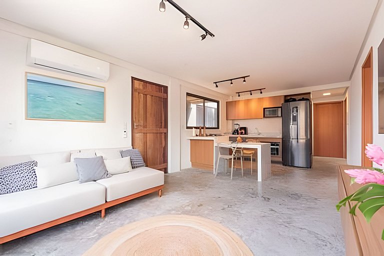 Penthouse 60m from the beach on the Rota dos Milagres