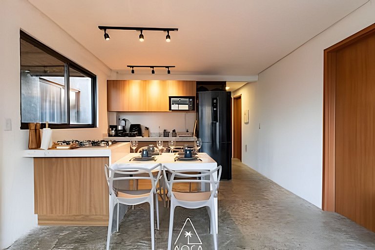 Penthouse 60m from the beach on the Rota dos Milagres
