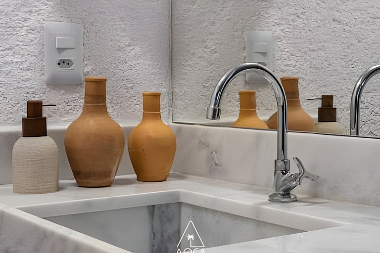 Penthouse 60m from the beach on the Rota dos Milagres