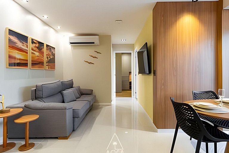 2 Quartos a 50m da praia na Ponta Verde, Maceió