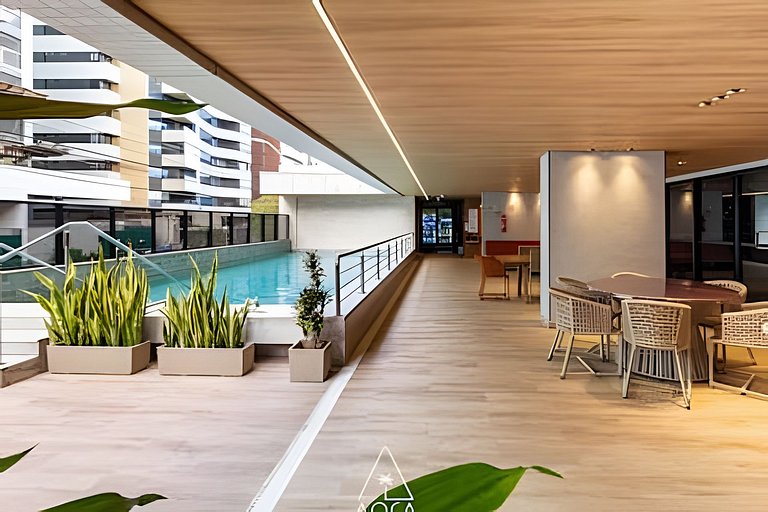2 Quartos a 50m da praia na Ponta Verde, Maceió