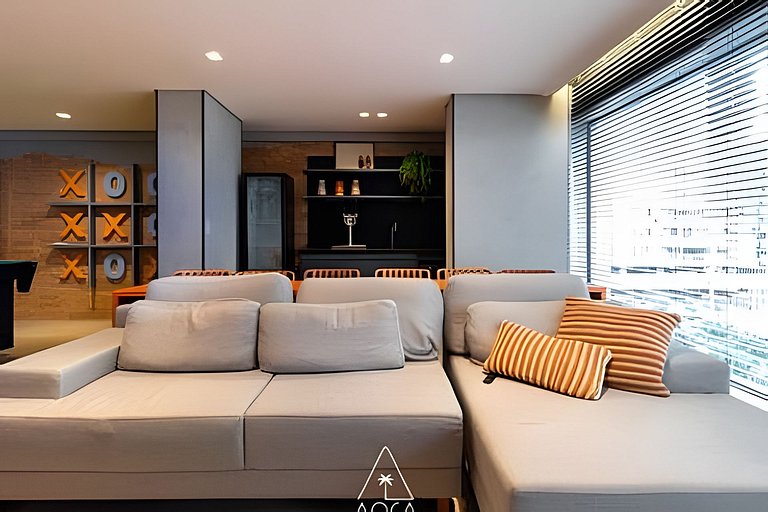 2-bedroom apartment 50m from the beach in Ponta Verde, Macei