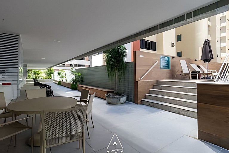Strauss Building – Apartment 250m from Jatiúca Beach