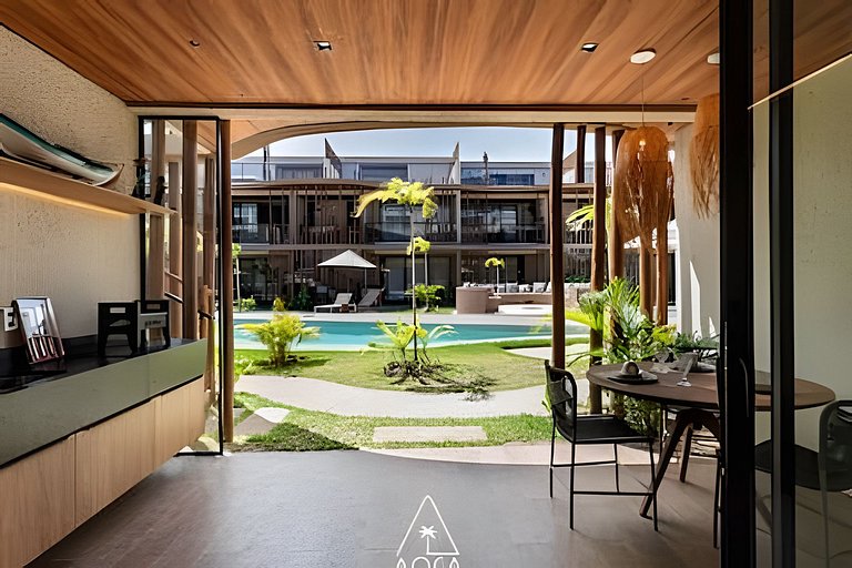 Ground-floor apartment with 2 suites at Naay in Tatuamunha