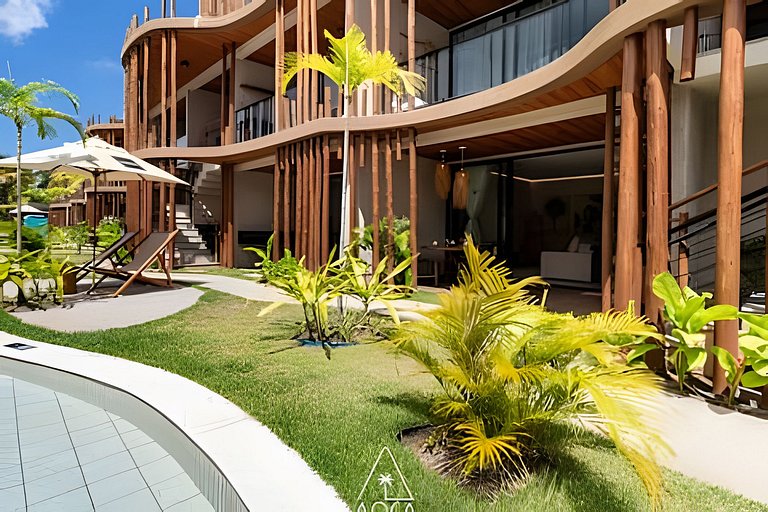 Ground-floor apartment with 2 suites at Naay in Tatuamunha