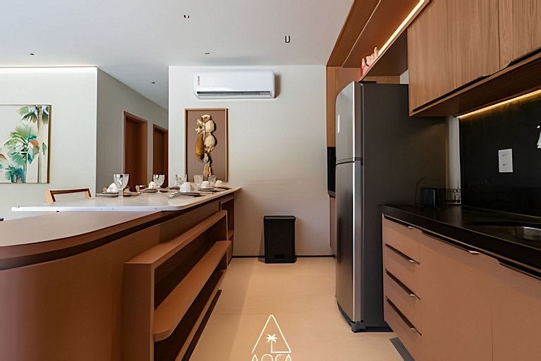Ground-floor apartment with 2 suites at Naay in Tatuamunha