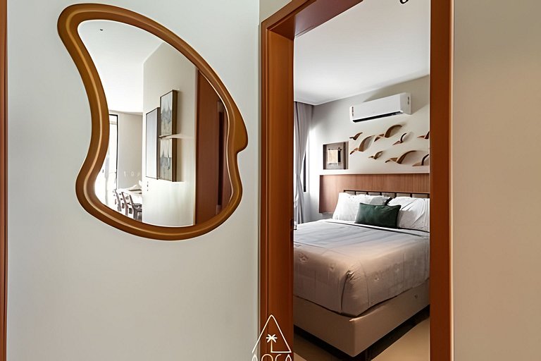 Ground-floor apartment with 2 suites at Naay in Tatuamunha