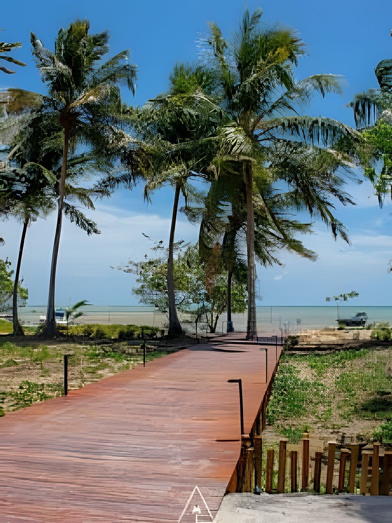Ground-floor apartment with 2 suites at Naay in Tatuamunha