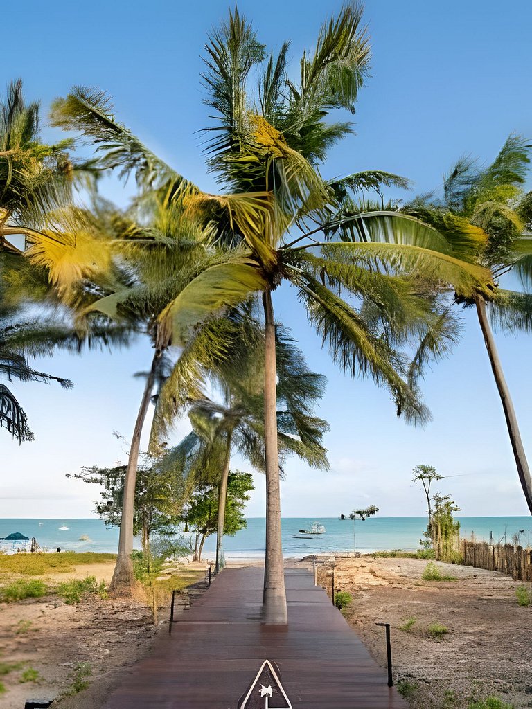 Ground-floor apartment with 2 suites at Naay in Tatuamunha