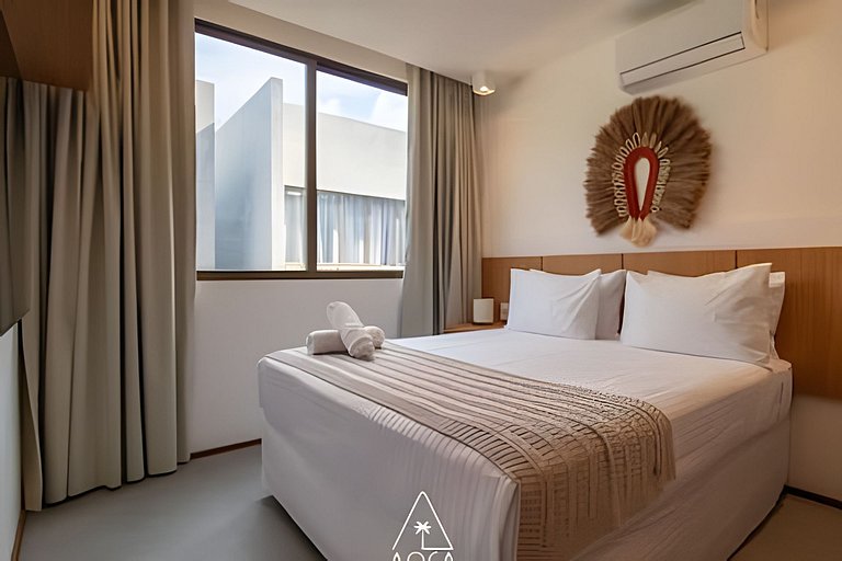 Flat Sollar, 2 Suítes à Beira Mar em Japaratinga