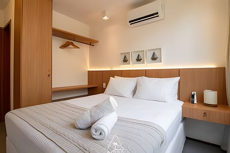 Flat Sollar, 2 Suítes à Beira Mar em Japaratinga