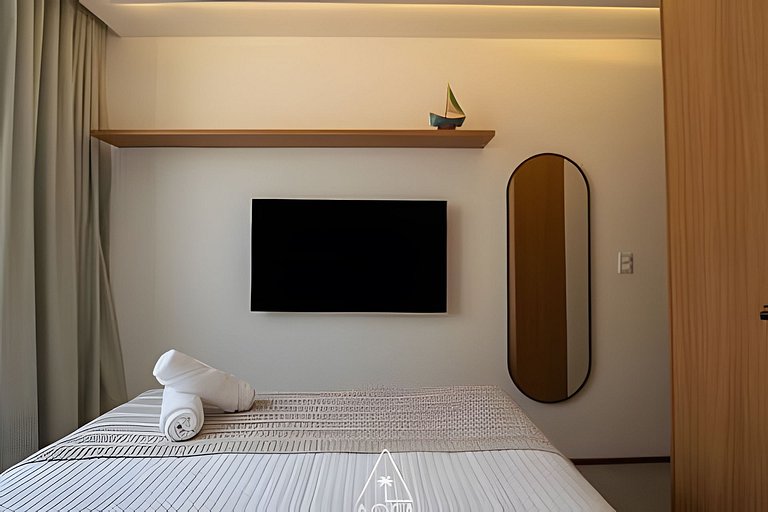 Flat Sollar, 2 Suítes à Beira Mar em Japaratinga