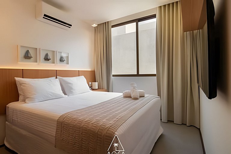 Flat Sollar, 2 Suítes à Beira Mar em Japaratinga