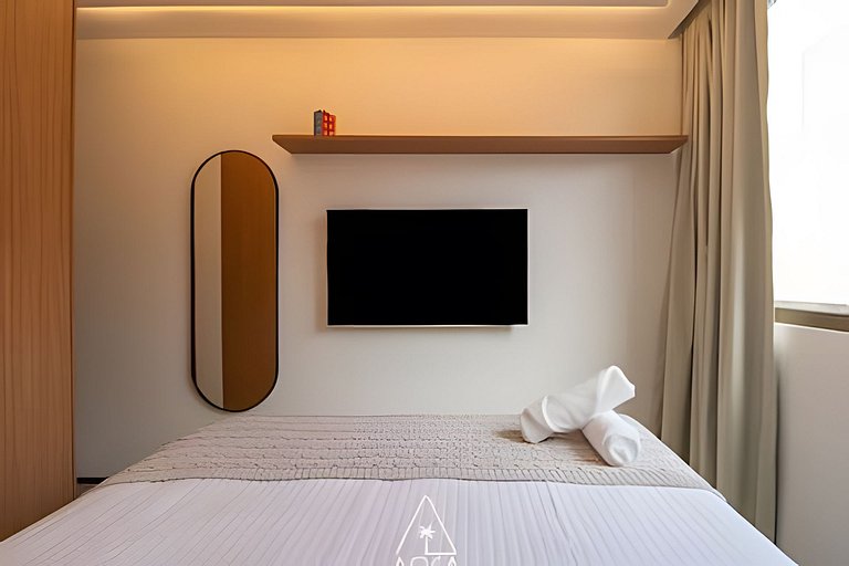 Flat Sollar, 2 Suítes à Beira Mar em Japaratinga