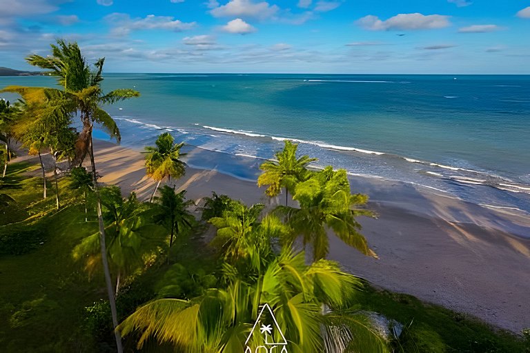 Flat Sollar, 2 Suítes à Beira Mar em Japaratinga