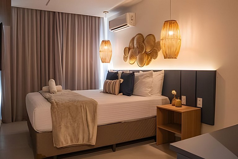 Triplex a 80 metros do Mar com Piscina e Jacuzzi