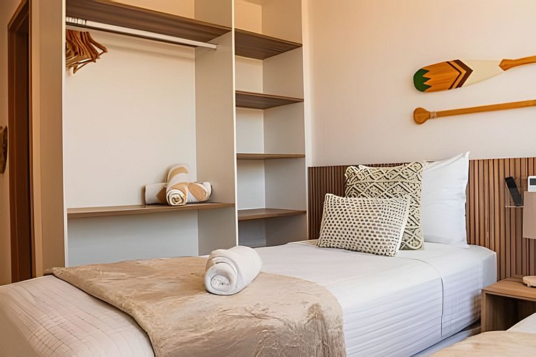 Triplex a 80 metros do Mar com Piscina e Jacuzzi