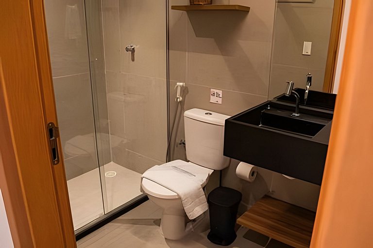 Triplex a 80 metros do Mar com Piscina e Jacuzzi